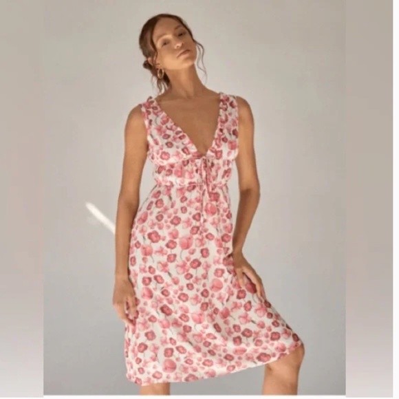 Sipos Strawberry Floral Dress (RTR Brand) size small - Picture 1 of 8